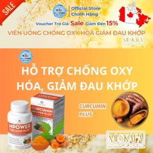 [SẴN HÀNG HN] Viên Uống MPower Curcumin Plus Nghệ Miskafa Nutrition