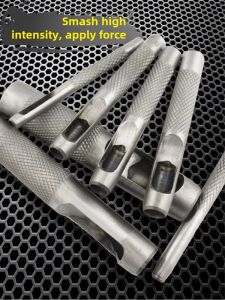 SD High Carbon Steel Belt Punching Tool Plastic Leather Drilling Set Cannot Drill Wood Hand Tools Column Punch Hardware