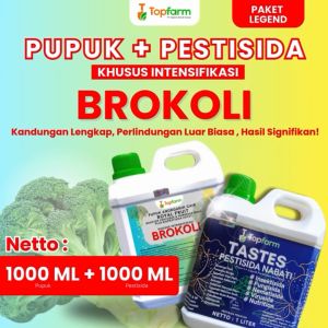 Pupuk Topfarm & Obat Anti Busuk Brokoli