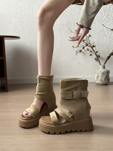 DINGMUYI | Internal Height-increasing Sandals 10cm