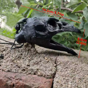 Aztec Strange Sound Death Whistle: Crow Head Shape Horror Scream Whistle