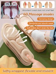Super Soft Pain-proof Insoles For Sports Shock-absorbing Insoles For Sweat-absorbing And Deodorizing Insoles For Long-term Standing Without Tiring Feet