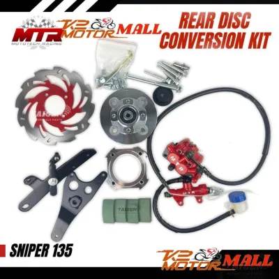 REAR DISC BRAKE CONVERTION KIT SET FOR CLICK 125 CLICK 150 XRM 125 WAVE125 SNIPER 135