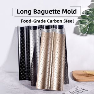 MAIYUQI | Large Non-Stick Wave French Bread Loaf Pan