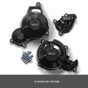 Original GBRacing สําหรับ APRILIA RS 660 รองเครื่องยนต์ชุด 2021-2025 ปั๊มคลัทช์ฝาครอบเครื่องกําเนิดไฟฟ้ากระแสสลับฝาครอบ Bobbin ชุด