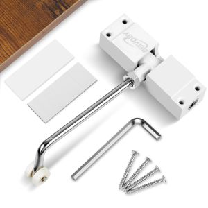 30kg Adjustable Tension Door Closer Automatic Safety Spring Heavy Duty Door Closer –Easy to Convert Hinged Doors to Self-Closing