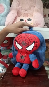 Balo lông siêu nhân nhện cho bé