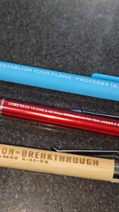 PCBS Ballpen With Inspirational Bible Verse