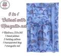 Baby Crib set with Mosquito Net  6in1 (SULITDEALS) HIGAAN NG BABY NA MAY KULAMBO. 
