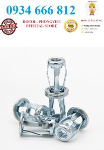 Đai ốc cánh hoa M4-M8 thép mạ M4M5M6M8