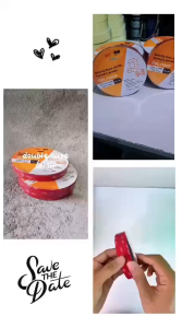 Doubel Tape Lem Bolak Balik VHB 3M 4900 Original 12mm x 45 Meter & 24mm x 45 Meter-Double Tape 3M VHB-Doubel Tape Merah-Lem 3M