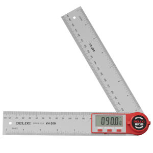 DELIXI | Precision 360 Degree Multi-functional Protractor