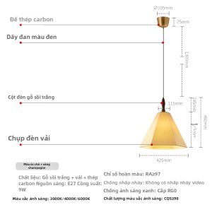 Đèn chùm kiểu Mỹ phong cách cổ điển