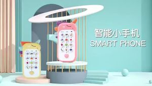 Baby Phone Toys Telephone Teether Music Voice Toy Early Educational Learning Machine