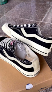 Sepatu Ventela Public Low Black Natural Original Premium - Sneakers Casual Pria Wanita Modern & Trendy