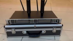 MIC WIRELESS WISDOM ULTRA Q6+ Original 2 Handheld Vocal Artis Free Hardcase