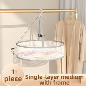 TANGJIXIONG | Flat Foldable Home Clothes Drying Net