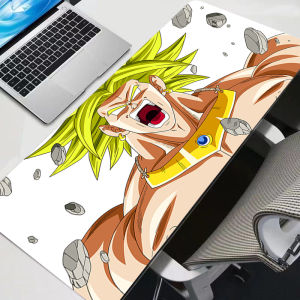 Bandai | Broly Dragon Ball Z DBZ Mouse pad Gamer Large Computer Notebook Pc Mousepad Carpet Gaming Accessories Keyboard DBZ Desk Mat