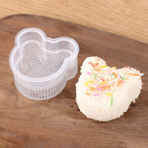 Khuôn làm cơm nắm Onigiri DIY khay dụng cụ ép cơm Bento tạo hình cho bé ăn dặm - LAZYL