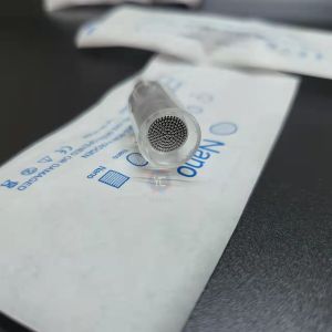 Universal Electric Nano Needle Head Screw Mouth Steel Needle MTS Eyelash Silicone Wafer Nipple Hydration Facial Beauty Device
