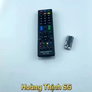 Remote điều khiển tivi SHARP Mã 02 RM-L1238 điều khiển TV SHARP - Tặng kèm pin - GDCT