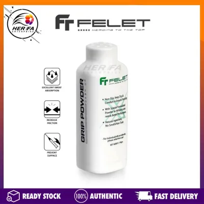 FELET Badminton Tower Grip Powder 100%Original Anti-Slip Keep Dry
