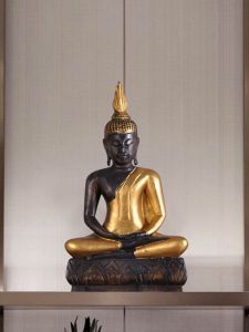 YILI | Thai-style Solid Wood Buddha Statue for Home