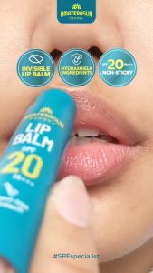 AMATERASUN Lip Balm SPF 20 PA+++ | Menghidrasi bibir kering pecah-pecah