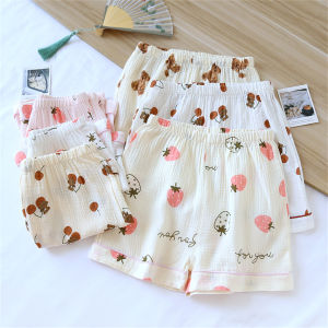 Purified Cotton Pajama Pants Womens Summer Shorts 2024 New Arrival Walking Can Be Outwear Summer Leisure Loose Half Length Home Pants