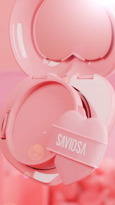 SAVIOSA Cupid Cushion Perfect Stay Satin Finish Serum Cushion Medium to High Coverage Non Cakey & Non Crack