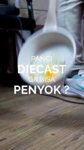 CYPRUZ Sauce Pan 16cm 18cm / Panci Susu White Granite Diecast Series (Anti Lengket Lapisan Granite Bisa Induksi)