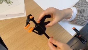 Clamp Penjepit Kayu 6 inch 4 Inch Klem Kayu untuk Para Pengrajin dan Tukang Kayu