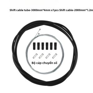Bộ Vỏ Dây Cáp Chuyển Số Và Phanh Xe Đạp MTB Ống Dây Cáp Bên Trong Kèm Đầu Bịt Dây Phanh Trước & Sau Phụ Kiện Xe Đạp
