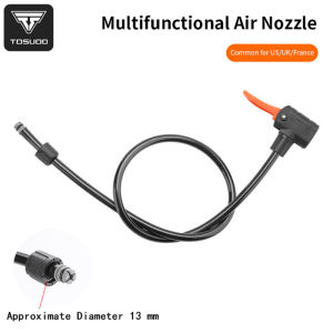 TOSUOD | TOSUOD Pump Head Universal For Presta Schrader & Dunlop Valves Bike Air Pump Nozzles Pump Connector Valve Adapter