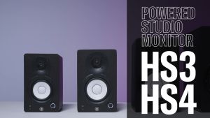 Yamaha HS4 High-Quality 4-inch Compact Powered Studio Monitors
