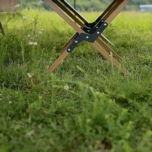 (SG Seller) Outdoor Folding Picnic Table Roll up Camping Table with Carrying Bag Lightweight Patio Table Beach Chair