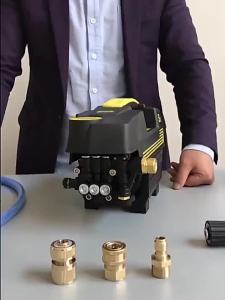 2PCS Konektor Adaptor 1/4 Male M14X1.5 Female Untuk Pencuci Bertekanan/ Konektor Kuningan Untuk Nozzle