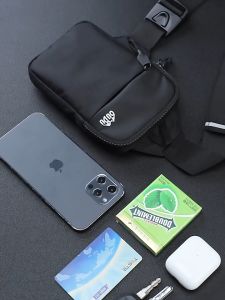 [Best Sellers]Men Waterproof Small Sling Bag Mini Sport Phone Crossbody Bag Personal Pocket Bag