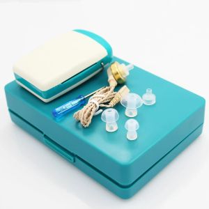 Mini Hearing Aid Portable Ear Sound Amplifier Adjustable Ear Hearing Amplifier Aid Kit Tone Hearing Aids for The Deaf Elderly