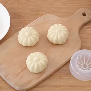 5Pcs Cetakan BUN Cetakan Bakpao Bakpau / Alat Cetak Bun Mantau Mantao Mold Flower / Steam Bun Dumpling Maker / Alat Cetak Bakpao