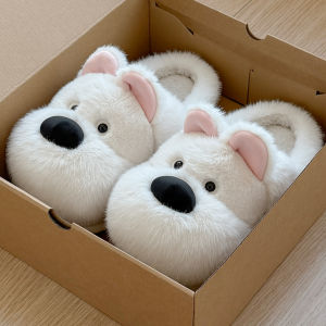 Dép Cotton Dễ Thương Cho Nữ Mùa Đông 2025 Dép Lông Cừu Trong Nhà Chống Trượt Dép Lông Cừu Ấm Áp Cho Cặp Đôi Dép Cotton Thoải Mái Cho Nữ