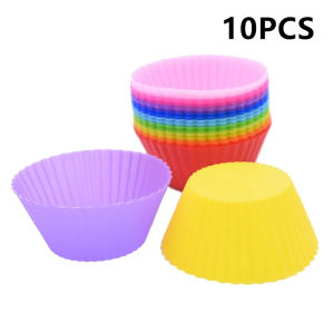 Resistant Silicone Cake Mold For Muffin Cupcake Baking Food Grade Silicone Bagels Pan For Baking Non Stick Mini Cupcake Mould