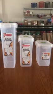 Laundry Depot Sunnyware Transparent Airtight Canister 0.8L/1.6L/2L/2.8L