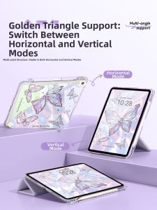 YOUSIDUN | Compatible ipad Case Pen Slot Acrylic Flexible Full Coverage