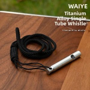 PATGEAR | Outdoor High Frequency Extra Loud Survival Whistle Aluminum Alloy