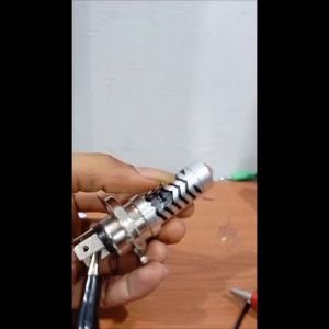 BOHLAM LAMPU DEPAN LAMPU UTAMA LED H4 LASER CUT OFF KUNING/PUTIH 12V DC PNP VIXION CBR150 CB150 VERZA MX KING R15 NINJA 150 R RR KLX DLL