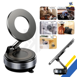 [KN ACC] NANVAN NVN-CHD05 MAGNETIC HOLDER HP BRACKET VACUUM SUCTION WITH LOCK PREMIUM NEW