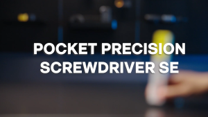 HOTO Pocket Precision Screwdriver SE – 5-in-1 Magnetic Storage Aluminum Body Ultra-Light 18g