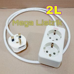 Stop Kontak Adaptor Kaki Tiga Perlengkapan Haji Dan Umroh