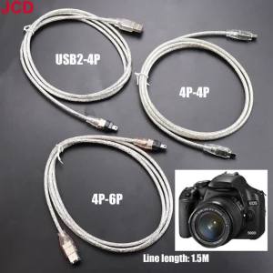 Cáp Dữ Liệu FireWire USB Sang 4P USB 1394 Cho Máy Ảnh Thẻ Thu Nhận Tín Hiệu DV Máy In Máy Quét Máy Quay Phim Cáp Kết Nối IEEE 1394